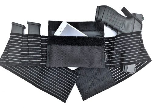 Belly band holster breathable
