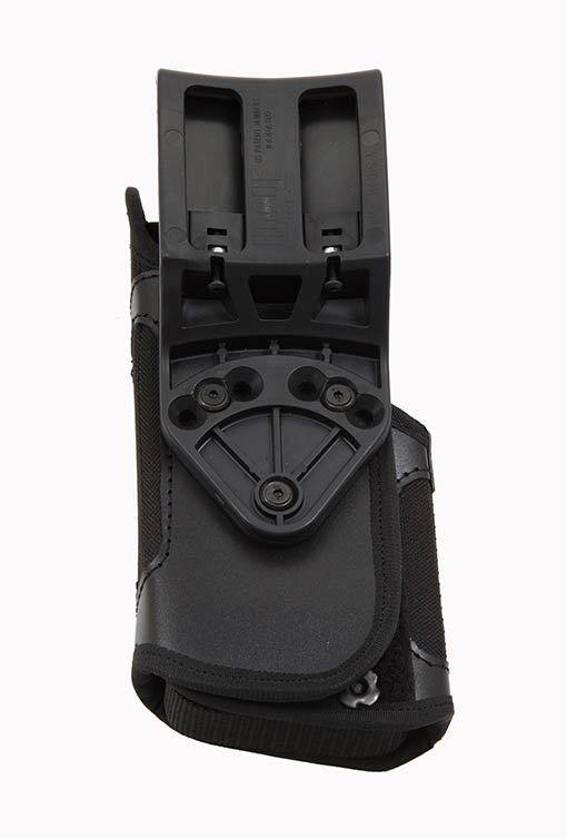 Duty belt for gun with light