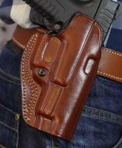 OWB Leather holster with paddle