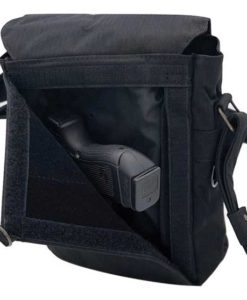 Black model 536 Falco Shoulder bag for concealed gun carry 