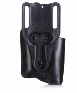 Leather duty holster for gun with light H202