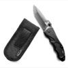 Foilding utility knife with pouch