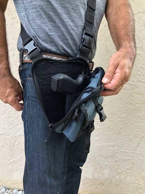 shoulder bag for concealed carry