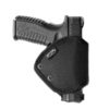 OWB holster with security lock