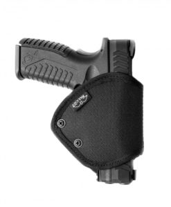 OWB holster with security lock