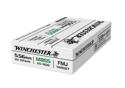 Winchester 5.56x45mm FLJ ammunition