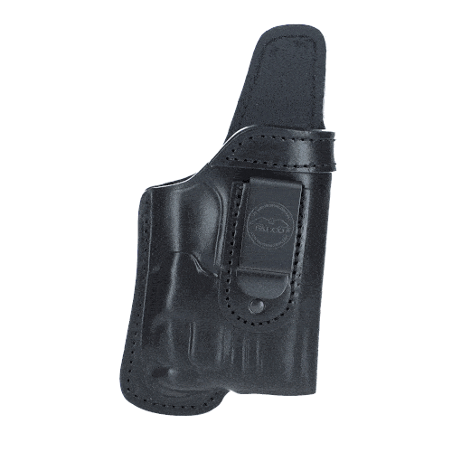 IWB leather holster for gun with light / laser