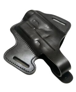 OWB Leather holster for gun with Red dot sights and light model C601LR
