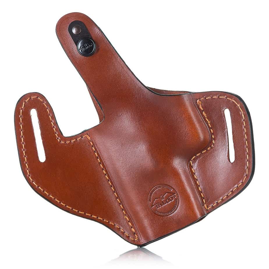OWB leather holster for gun with Red Dot C601R