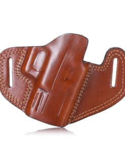 Open Top leather holster for gun with red dot sight C603R