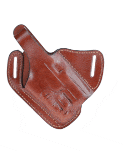 Cross Draw leather holster model C604LR for a gun with light and Red dot